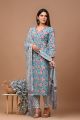 Alluring Readymade Hand Block Printed Cotton Suit Set - KC410020