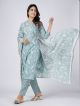 Alluring Readymade Hand Block Printed Cotton Suit Set - KC410025