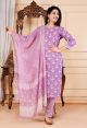 Alluring Readymade Hand Block Printed Cotton Suit Set - KC410040