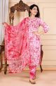 Alluring Readymade Hand Block Printed Cotton Suit Set - KC410040