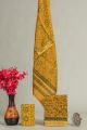 Hand Block Printed Maheshwari Silk Suit - KC420092