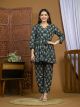 Beautiful Cotton Printed Kurti Pant with Malmal Cotton Dupatta - KC201602