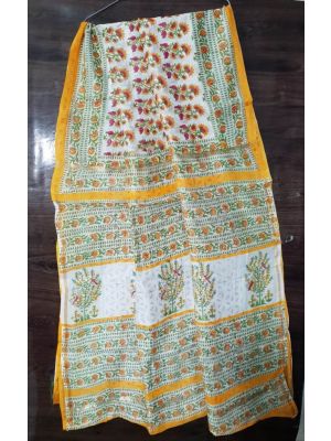 KC120019 - Chanderi Silk Cotton Saree