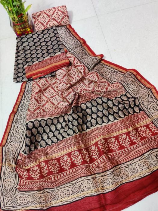 Chanderi Silk Dress Material With Hand Stitched Shibori Work. Top and  Dupatta Set. Pure and Authentic Fabric. Stitching Facility Available. - Etsy