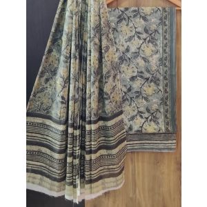 Premium Quality Hand Block Printed Cotton Dress Material with Cotton Dupatta - KC021452