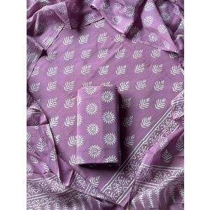 Premium Quality Cotton Dress Material with Cotton Dupatta - KC021494