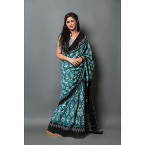 Stunning Jaipuri Malmal Cotton Saree with Blouse - KC110895