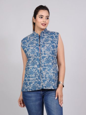 Cotton Quilted Jacket for Women