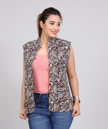 Cotton Quilted Jacket for Women