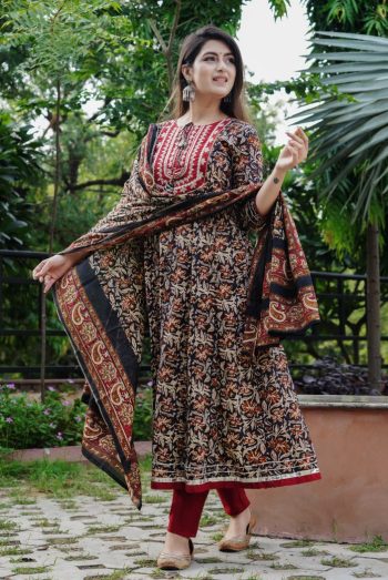 Cotton Anarkali Dress